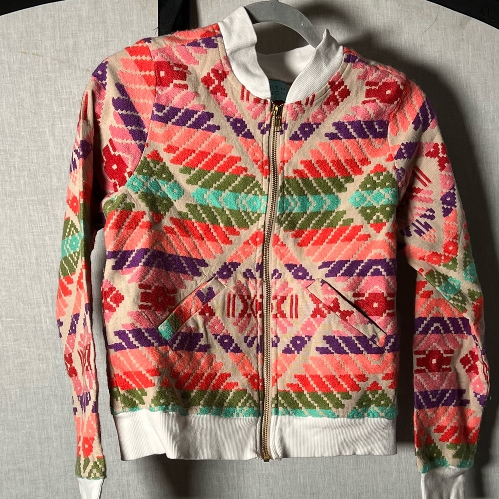 Judith March Zip Up‎ Jacket- Small